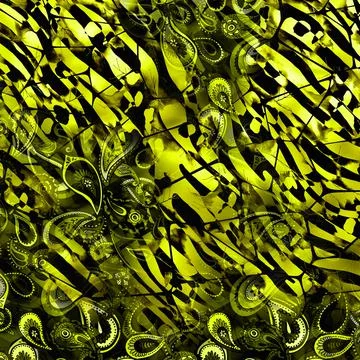 Background pattern works, textile fabric print patterns Stockillustratie