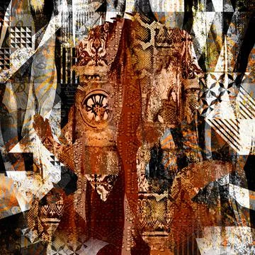 Background pattern works, textile fabric print patterns 스톡 일러스트