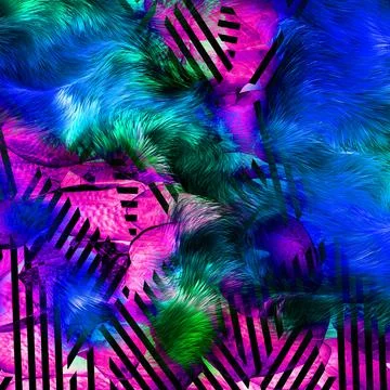 Background pattern works, textile fabric print patterns Stock Illustration