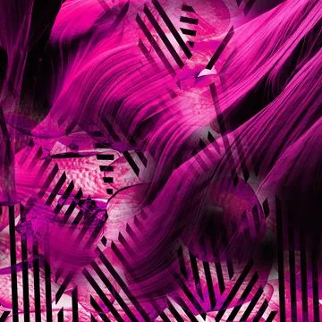 Background pattern works, textile fabric print patterns Stock Illustration