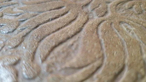 Background patterned on a tree. Thread patterns. Ornament patterns. Stock Footage 109547622