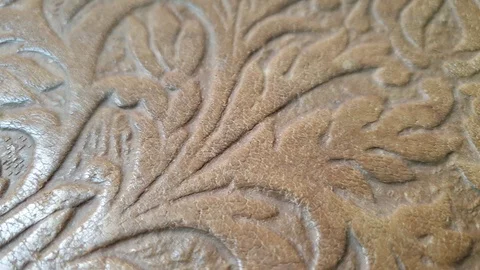 Background patterned on a tree. Thread patterns. Ornament patterns. Stock Footage 109548336