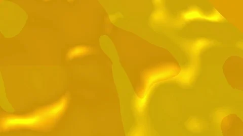 Background of patterned yellow fabric 3D simulation. Waves of fabric cloth in Stock Footage 76792578