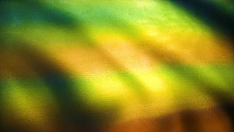 Background of patterned yellow fabric simulation. Colorful cotton fabric Stock Illustration