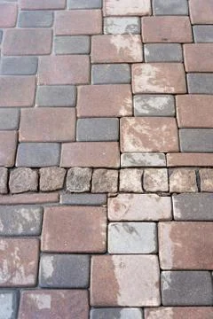 Background pavement tiles Stock Photos