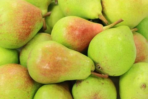 Background of pears Stock Photos