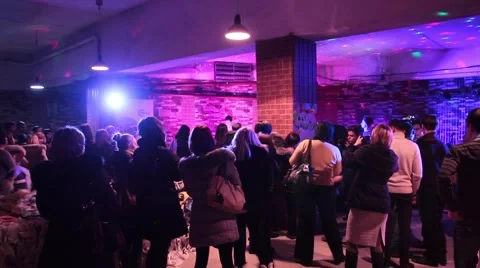 Background of people on show Stock-Footage 48060035