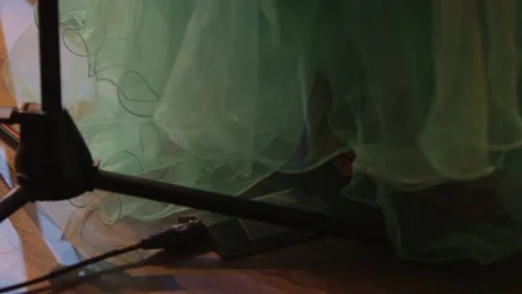 Background performers singing and dancing in live performance Stock Footage 136336033