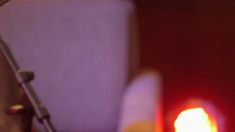 Background performers singing and dancing in live performance Video stock 136336246