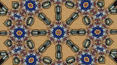 Background perspective tile Stock Illustration