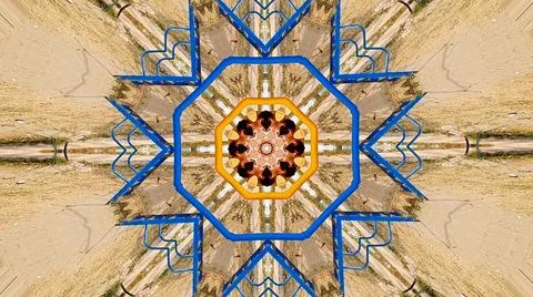 Background perspective tile 스톡 일러스트