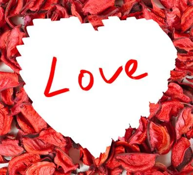 Background of petals Stock Illustration