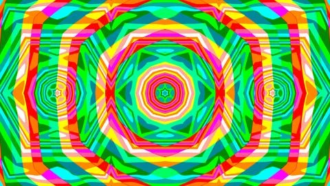 A background picture of geometrical psychedelic pattern Illustrazione stock