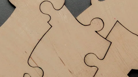 Background of the pieces of the puzzle Video stock 47582563