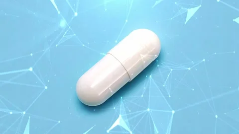 The background with the pills. Background with pills. Pill background. Stock Footage 295646780