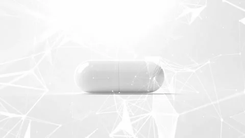 The background with the pills. Background with pills. Pill background. Stock Footage 295647935