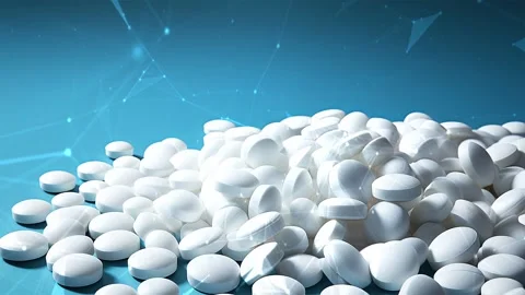 The background with the pills. Background with pills. Pill background. Stock Footage 295648979