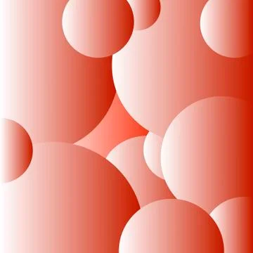 Background from pink air bubbles Stock Illustration