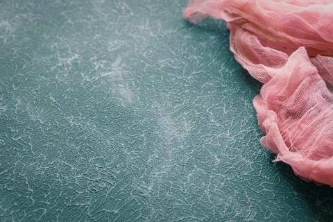 Background with pink gauze Fotos de archivo