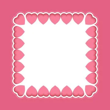Background pink love sign, vector illustration Stock Illustration
