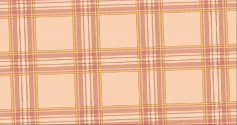 Background in pink pastel tones on the theme of fabric with a Scottish pattern Stock Footage 149050228