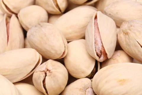 Background of pistachios Stock Photos
