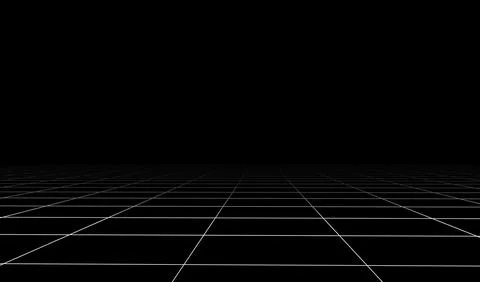 Background pixel video for game grid retro and space line black. Vr abstract Stock Illustration