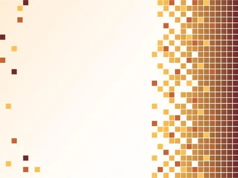 Background with pixels Stock Illustration