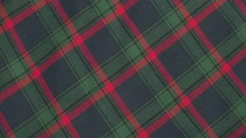 Background - plaid woolen cloth Stock Footage 137656586