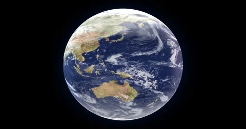 Background Planet Earh On Rotation Stock Footage 108917733