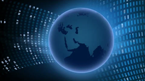 Background with planet Stock Footage 63349959