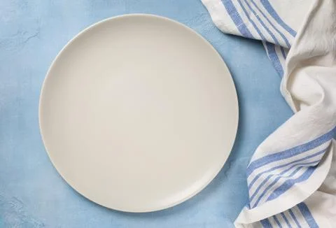 Background with plate Stock Photos