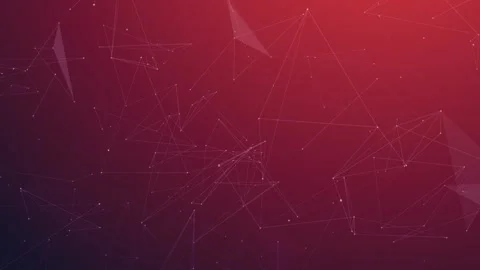 Background with Plexus Lines and Dots. Background with Transforming Lines Video stock 153319912