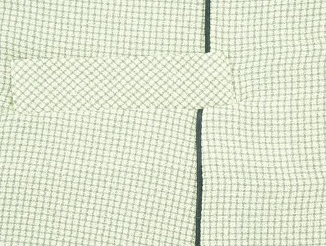 Background of pocket on green shirt pattern texture Stock Photos