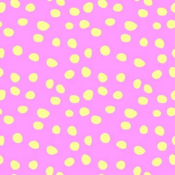 Background polka dot. Seamless pattern. Random dots, circles, animal skin. De Stock Illustration