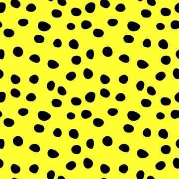 Background polka dot. Seamless pattern. Random dots, circles, animal skin. De Stock Illustration