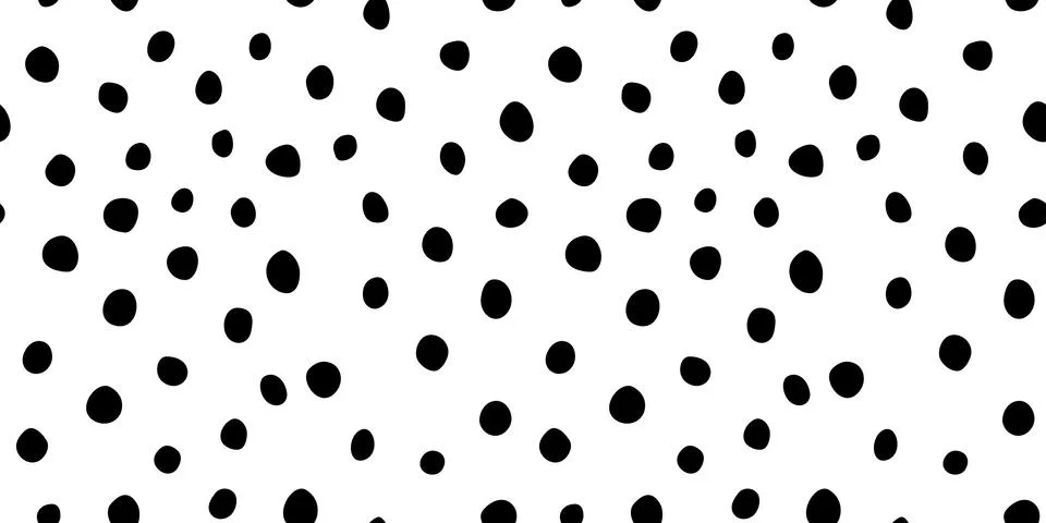 Background polka dot. Seamless pattern. Random dots, circles, animal skin. De Stock Illustration