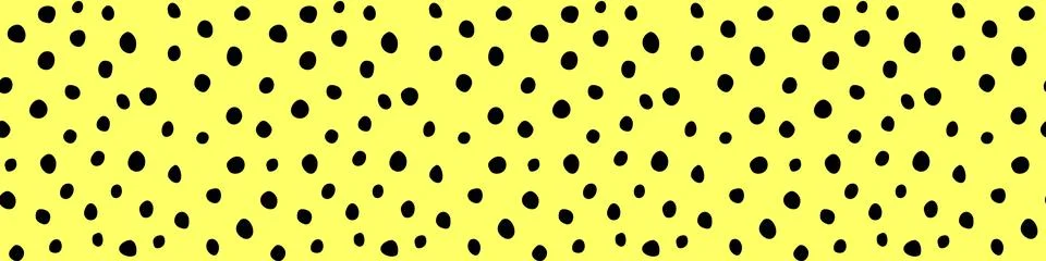 Background polka dot. Seamless pattern. Random dots, circles, animal skin. De Stock Illustration