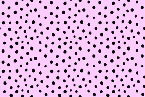 Background polka dot. Spotted seamless pattern. Random dots, circles, stains, Stock Illustration