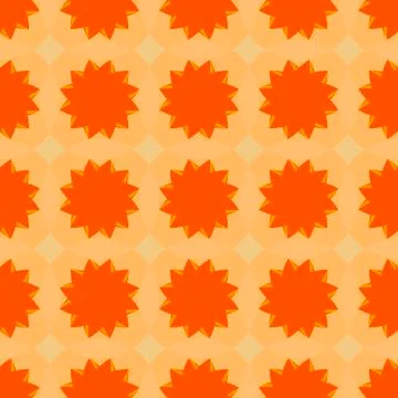 Background of polygonal stars Stock Illustration