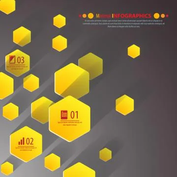 Background polygons cut paper- design template. Stock Illustration