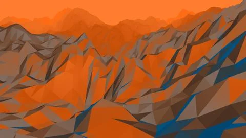 Background from polygons. With shadows and light. Stock Illustration