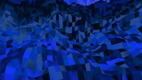 Background from polygons. With shadows and light. Stock Illustration