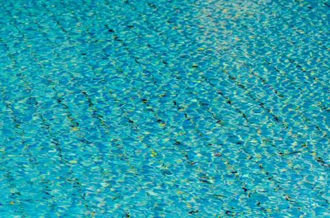 Background of pool water Foto stock