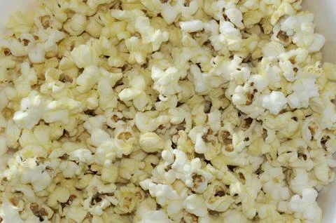 Background of popcorn Stock Photos
