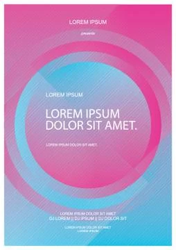 Background Poster Stock Illustration