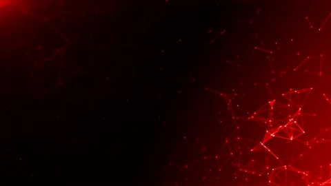 Background for presentations, titles and logos, plexus of red lines and dots Stock Footage 168621877