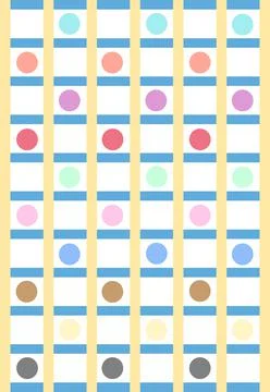 The background pride month consists of ten colors Stock Illustration