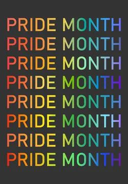 Background with PRIDE.love is love Stock Illustration