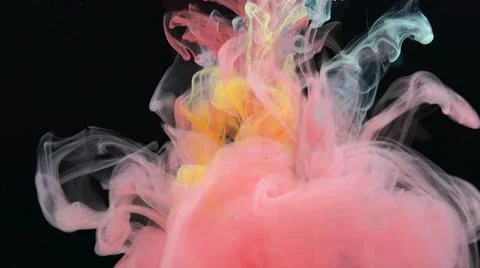 Background Psychedelic Animated Graphics Abstraction 5 Stock Illustration